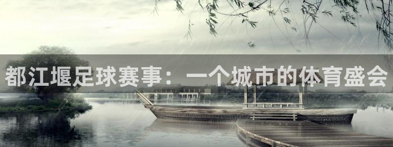 都江堰足球赛事：一个城市的体育盛会